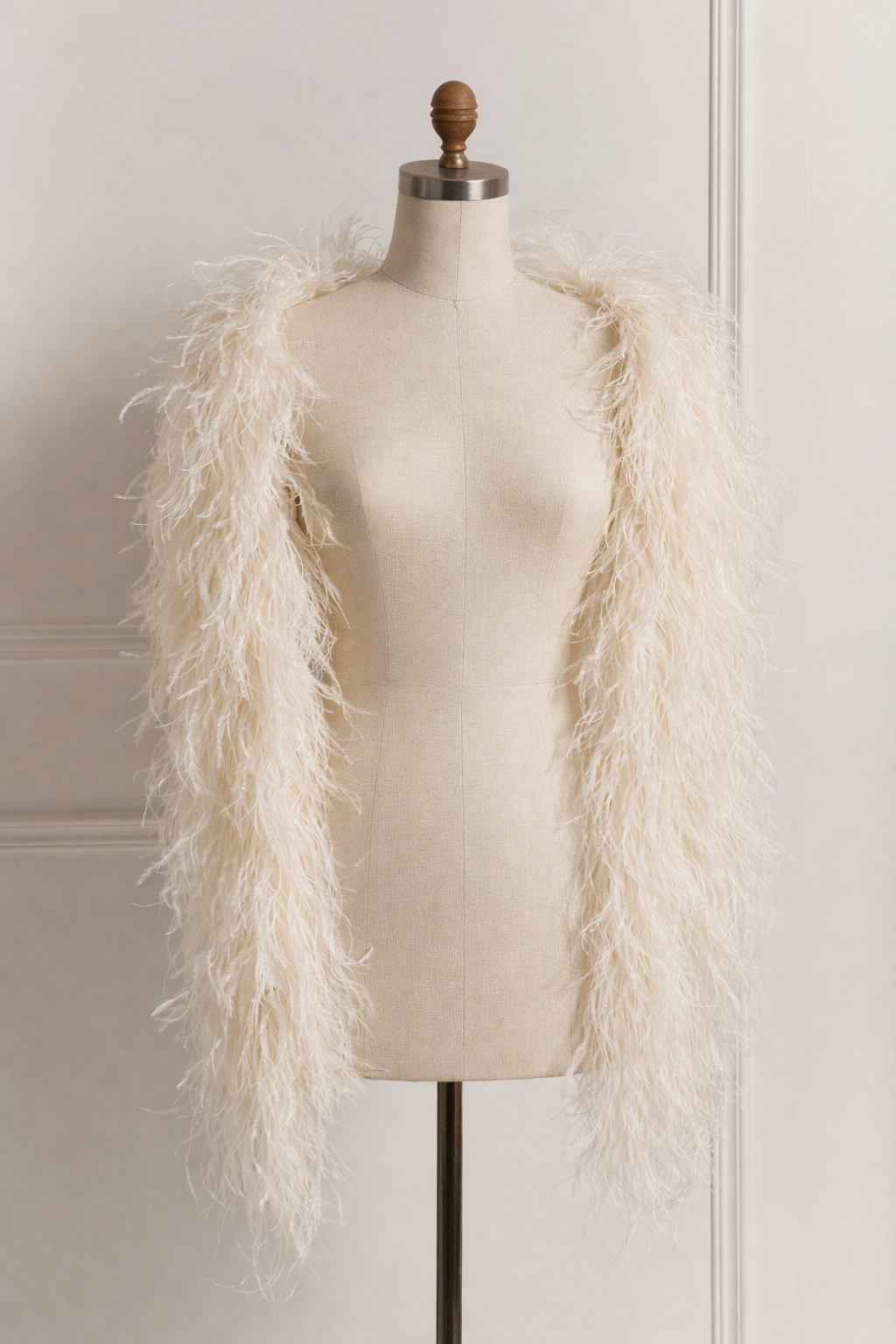 Боа з натурального пера страуса